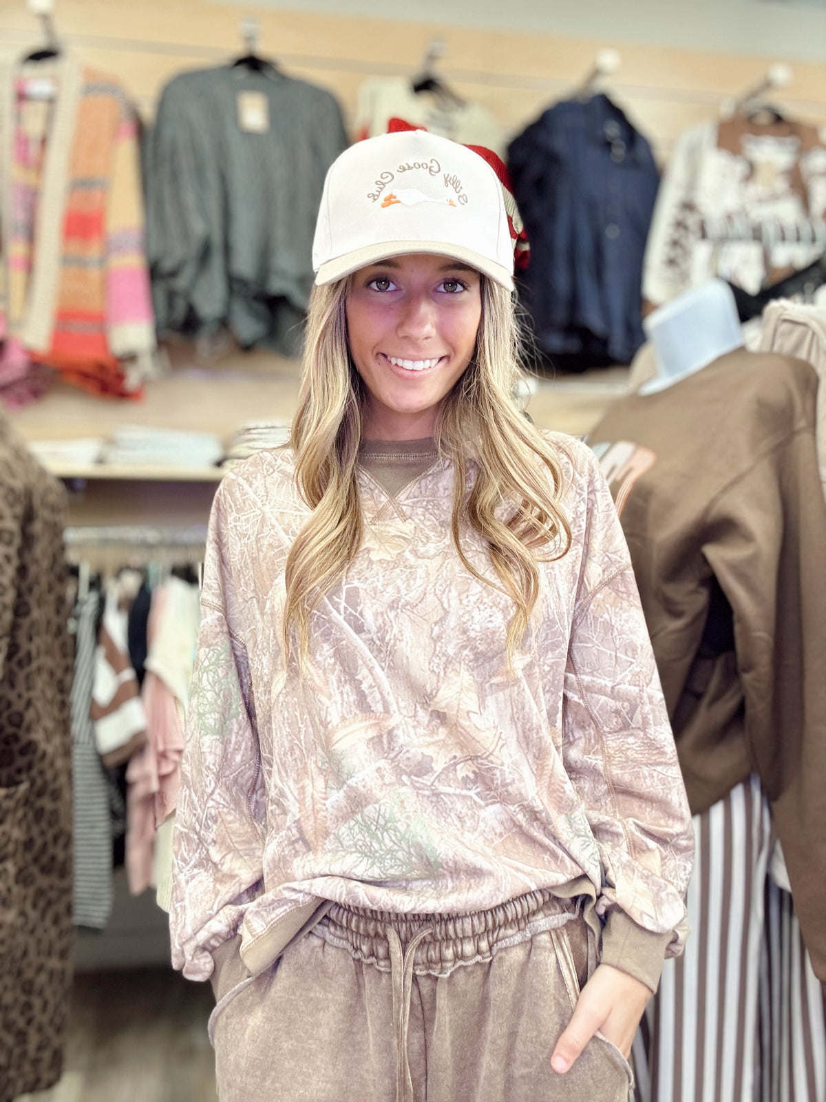 Southern Feeling Camo Sweatshirt