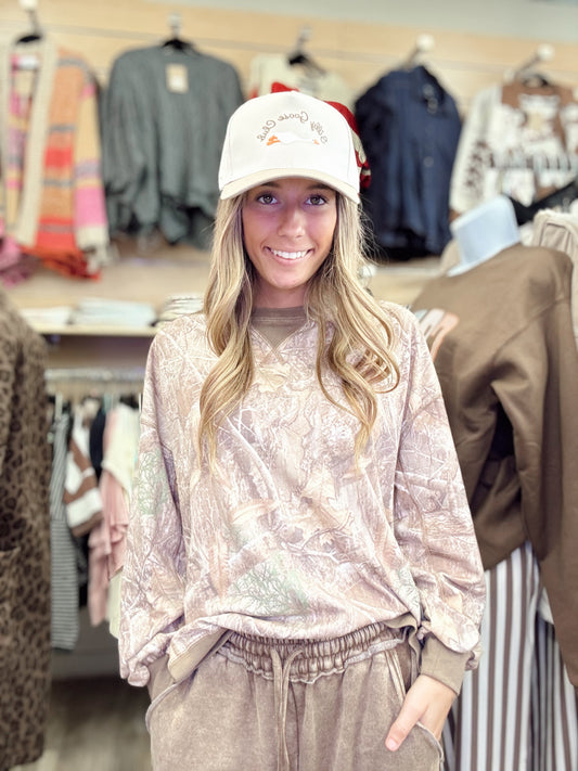 Southern Feeling Camo Sweatshirt