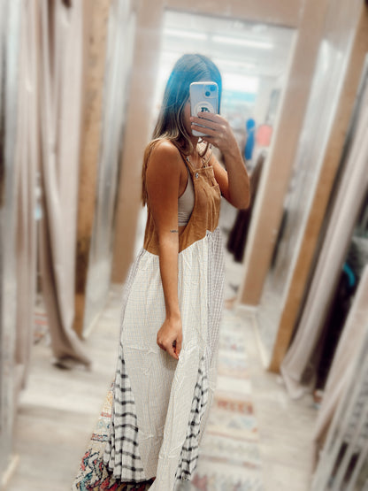Autumn Wishes Overall Dress