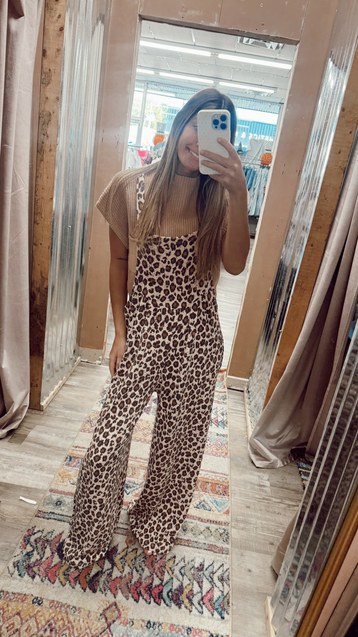 Somewhere Tonight Wide Leg Overalls