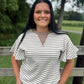 Falling For You Striped Top