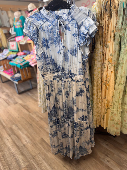 Boarder Horizons Maxi Dress