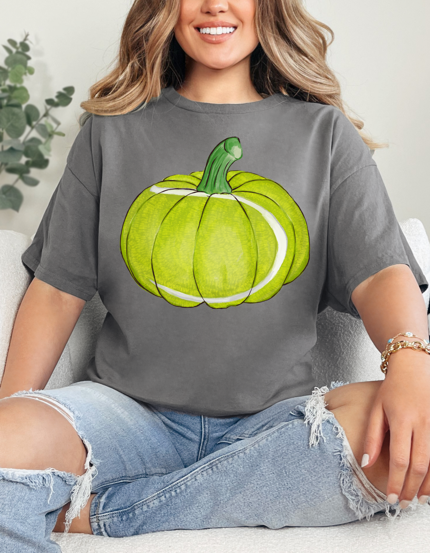 Tennis Pumpkin Graphic Tee