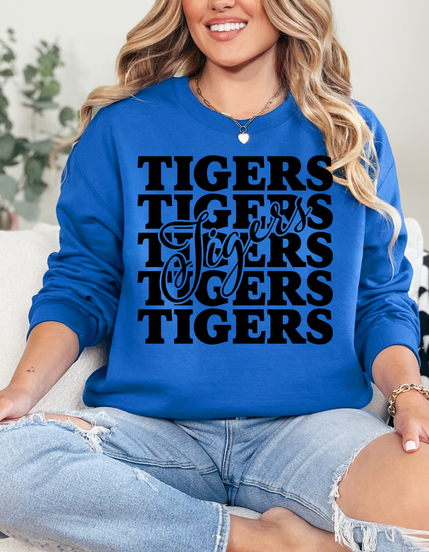 Tiger Crewneck Sweatshirt - 5