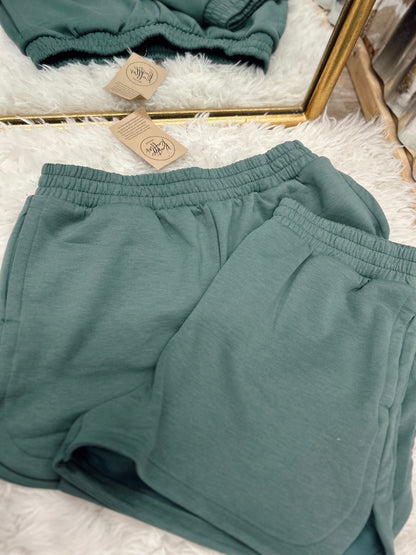 DOORBUSTER Scuba Dolphin Shorts - Ash Jade