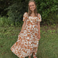 Kind Words Floral Midi Dress