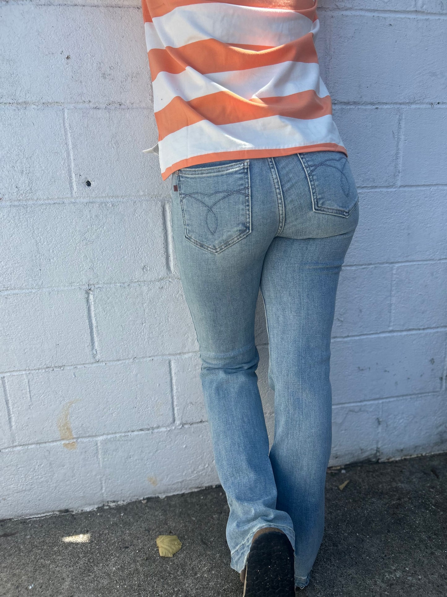 Julia JUDY BLUE Mid Rise Flare Jeans