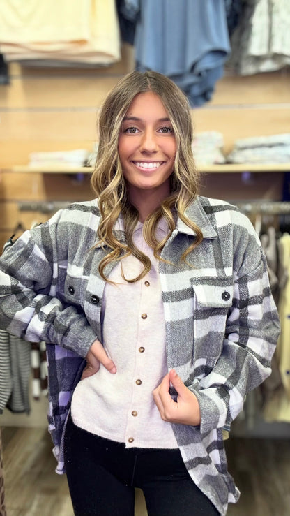 Pumpkin Patch Princess Flannel - Black