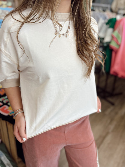 Simple As That Raglan Top