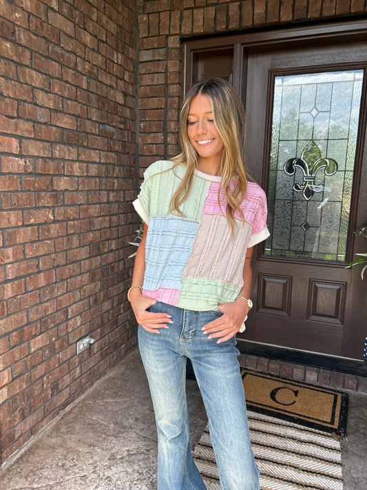 Getting It Done Floral Top