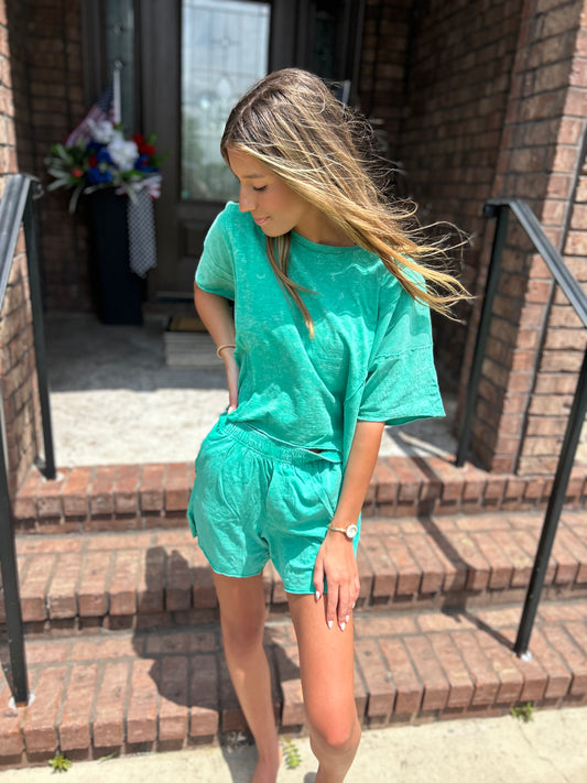 Best of The Best 2 Piece Set - Seafoam