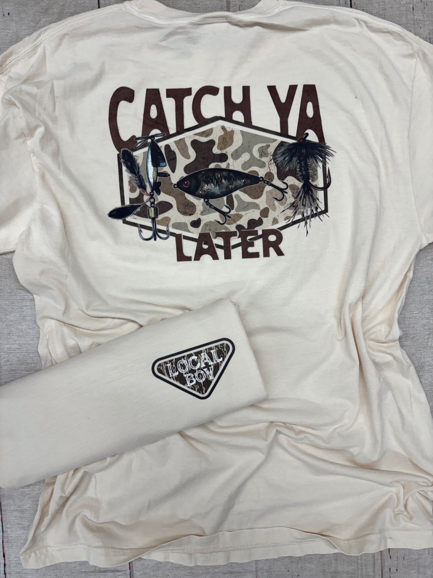 Local Boy Catch Ya Later Short Sleeve Graphic Tee
