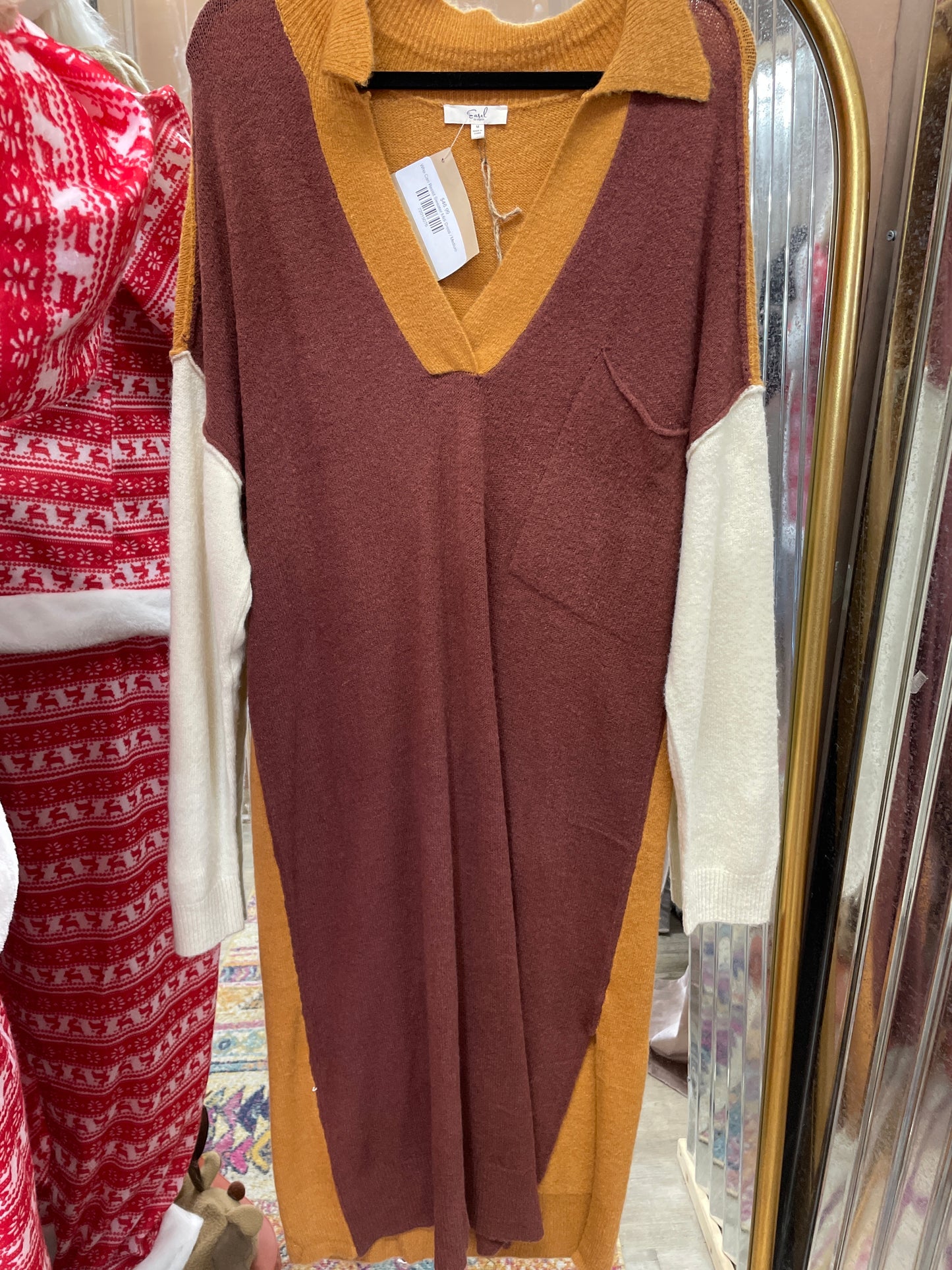 Who Can Resist Sweater Midi Dress