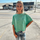 Happy Go Lucky Short Sleeve Top {3 Colors}
