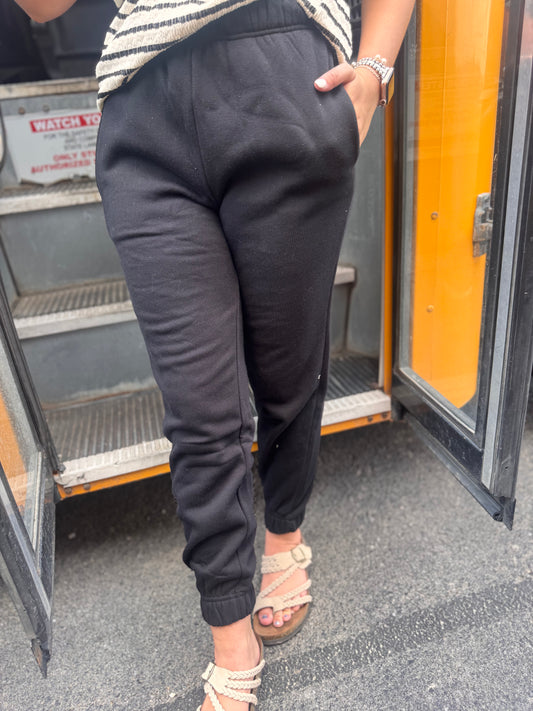 DOORBUSTER JOGGER SWEATPANTS - Black