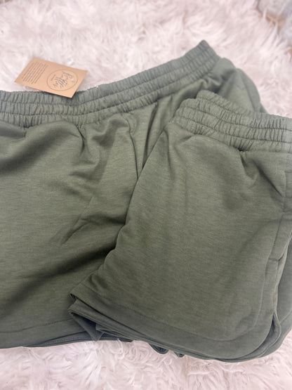 DOORBUSTER Scuba Dolphin Shorts - Dk Olive