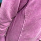 Warm Me Up Acid Wash Crewneck - Mauve