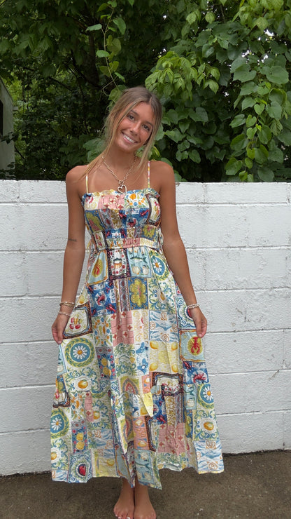 Coastal Breeze Midi Dress