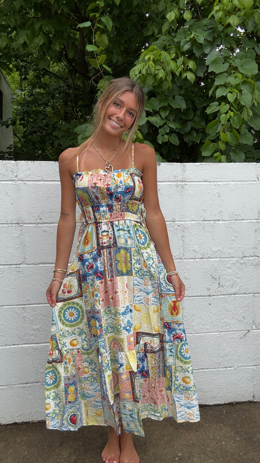 Coastal Breeze Midi Dress