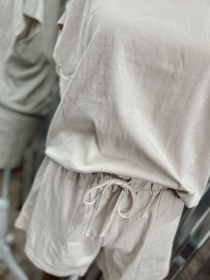 DOORBUSTER Cotton Set - Sand Beige