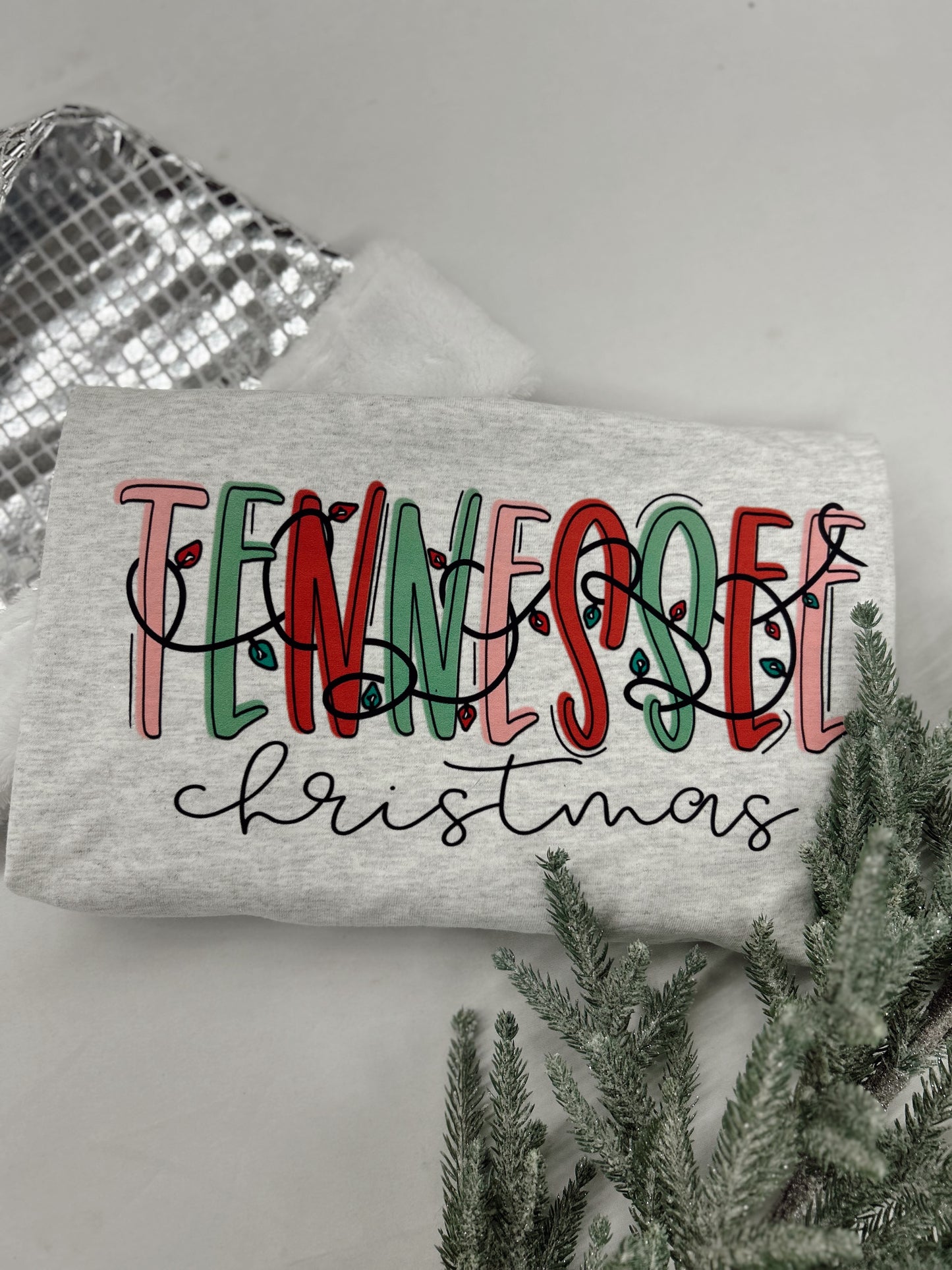 Tennessee Christmas Graphic Tee
