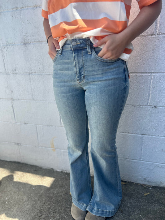 Julia JUDY BLUE Mid Rise Flare Jeans