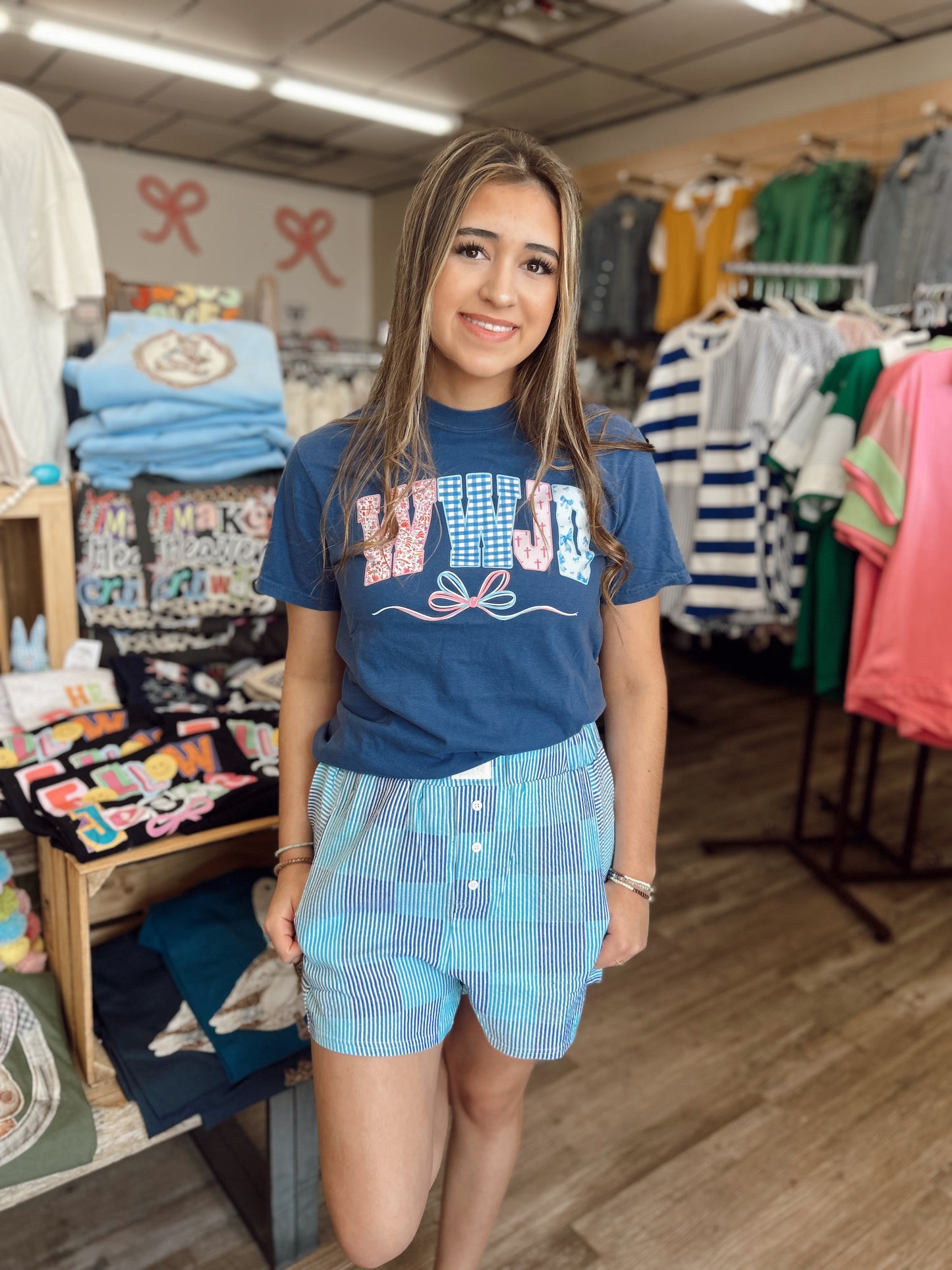 Summer Mix Boxer Shorts - Blue Mix