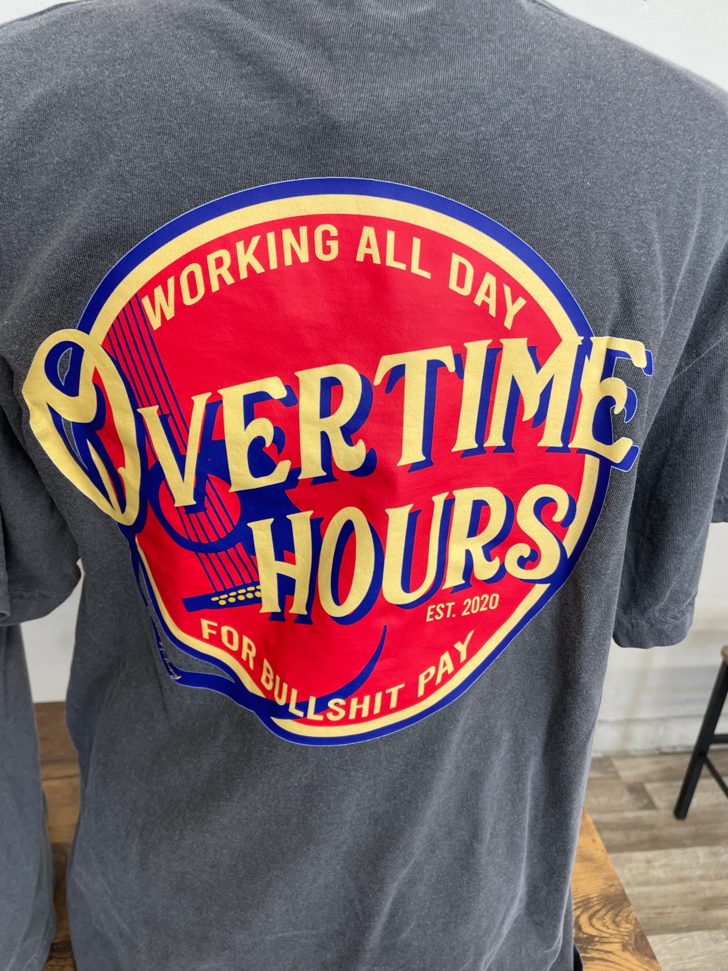 Overtime Hours Graphic Tee