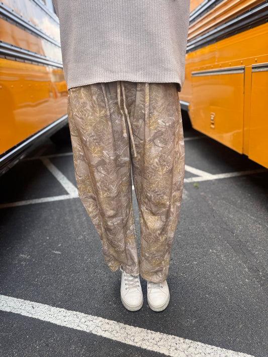 Miss Me Camo Sweatpants- Taupe