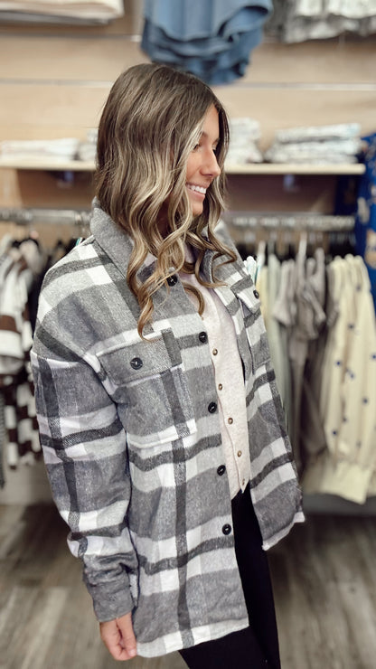 Pumpkin Patch Princess Flannel - Black