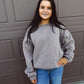 Cozy On Up Sweatshirt - Walnut