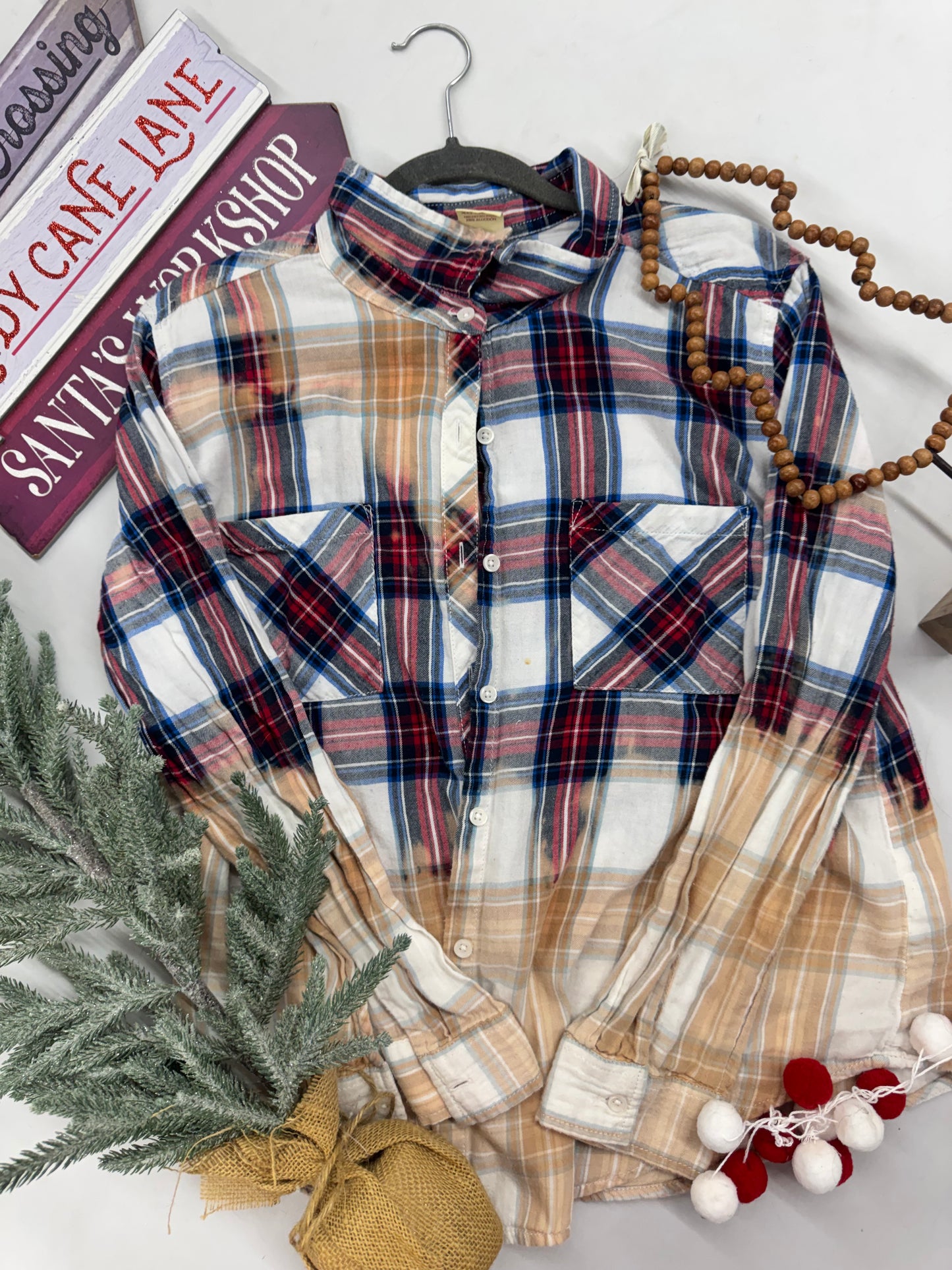 Bleached Flannel Christmas