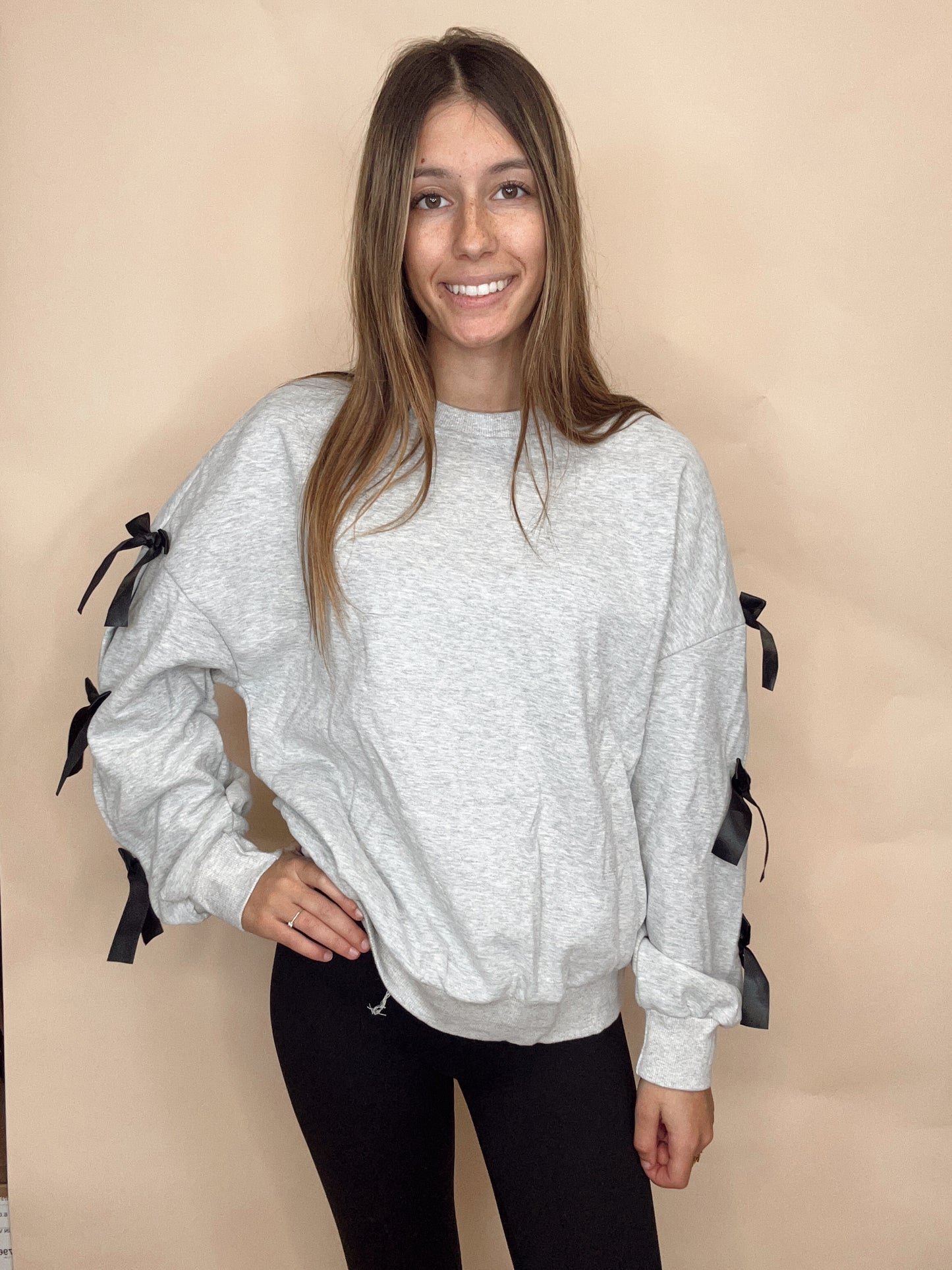 Picture Perfect Bow Sweater