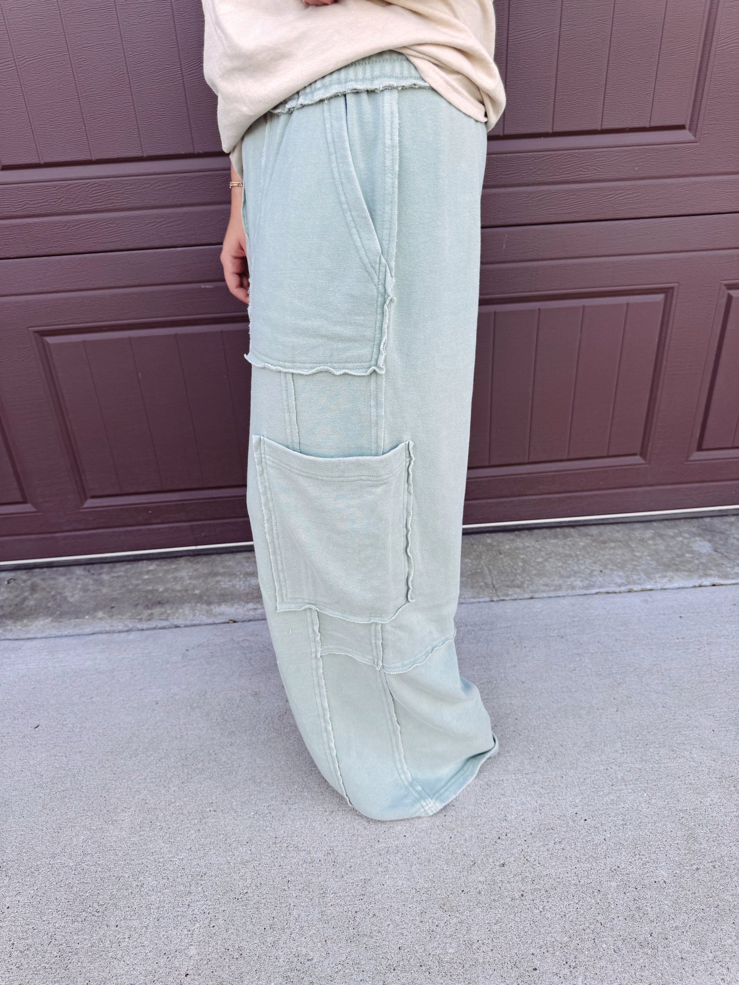Can't Go Wrong Sweatpants - Sage