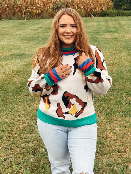 Wild One Cheetah Sweater