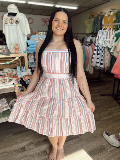 Grace & Gather Striped Dress