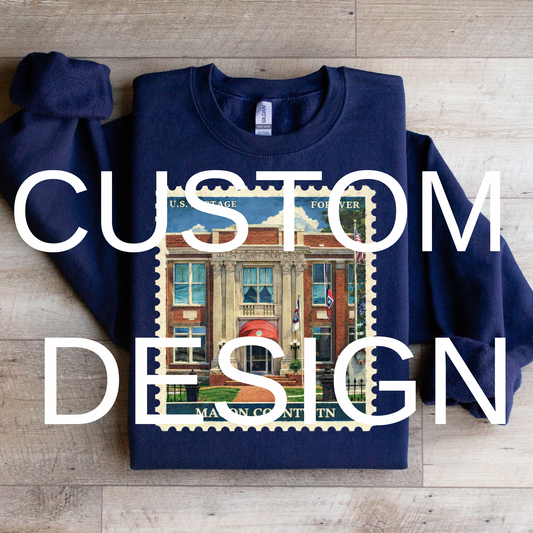 Custom Stamp Design Graphic Tee