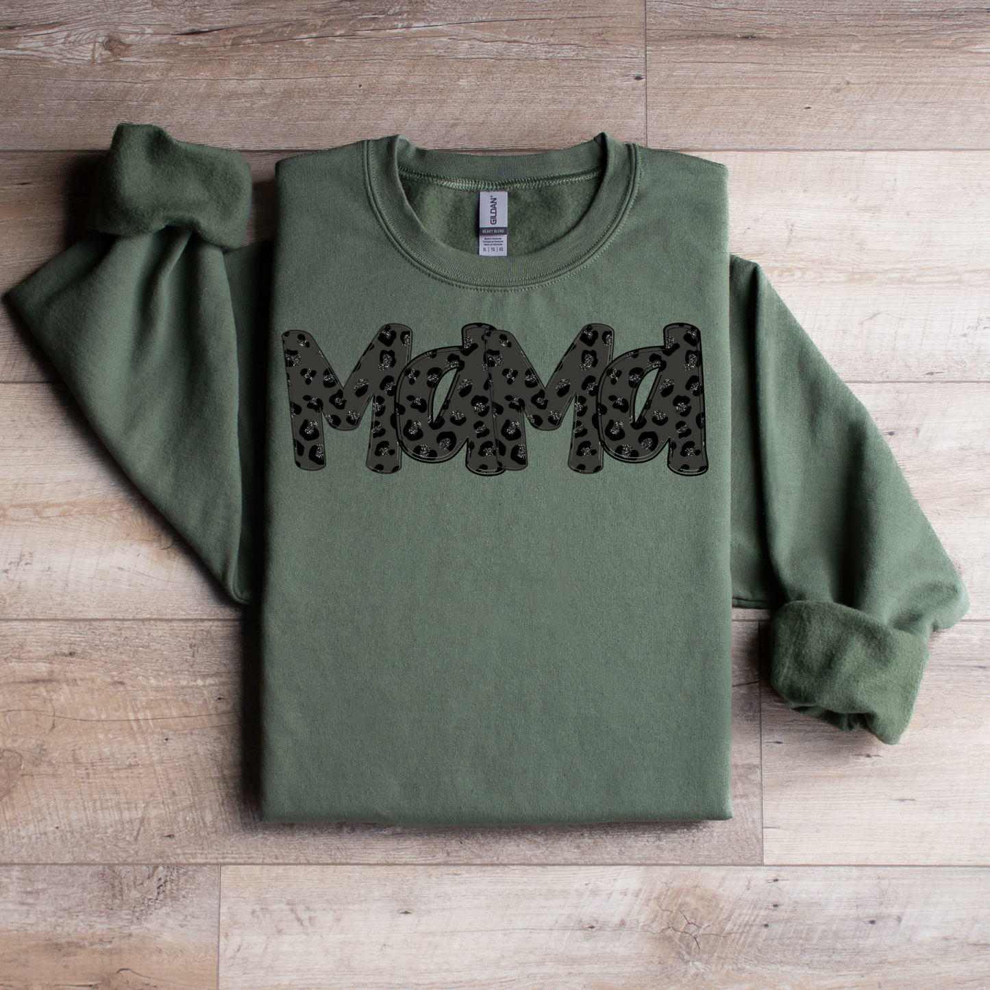 Custom Name Cheetah Graphic Tee