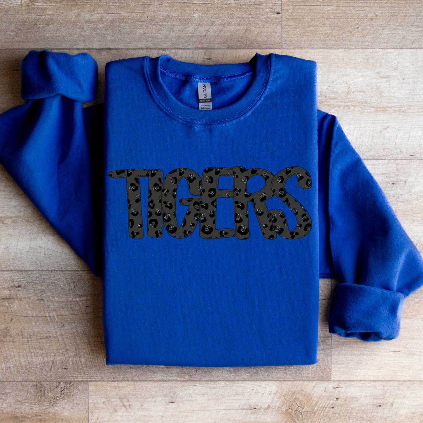 Custom Name Cheetah Graphic Tee