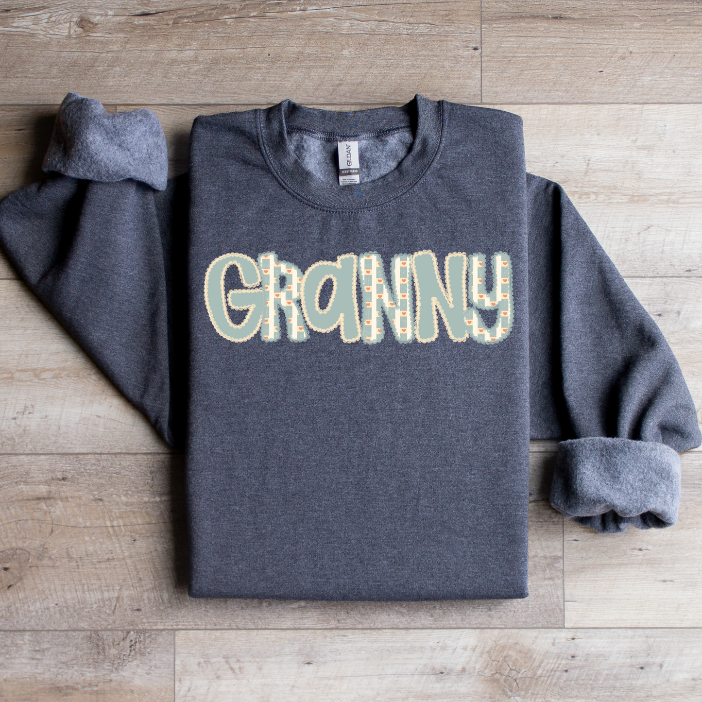 Custom Name Mint Lace Graphic Tee