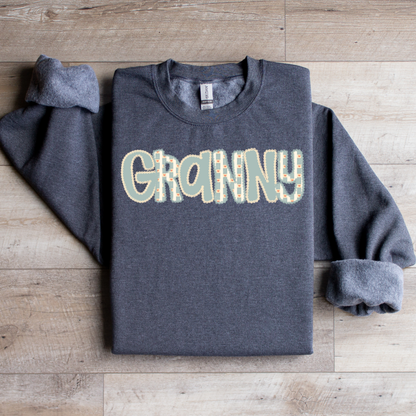 Custom Name Mint Lace Graphic Tee