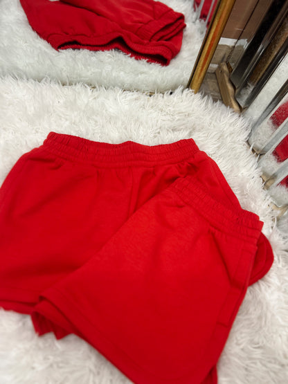 DOORBUSTER Scuba Dolphin Shorts - Ruby