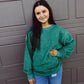 Sweater Weather Oversized Sweater - Green