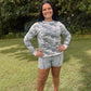 What About It Camo Crewneck
