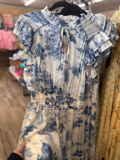 Boarder Horizons Maxi Dress