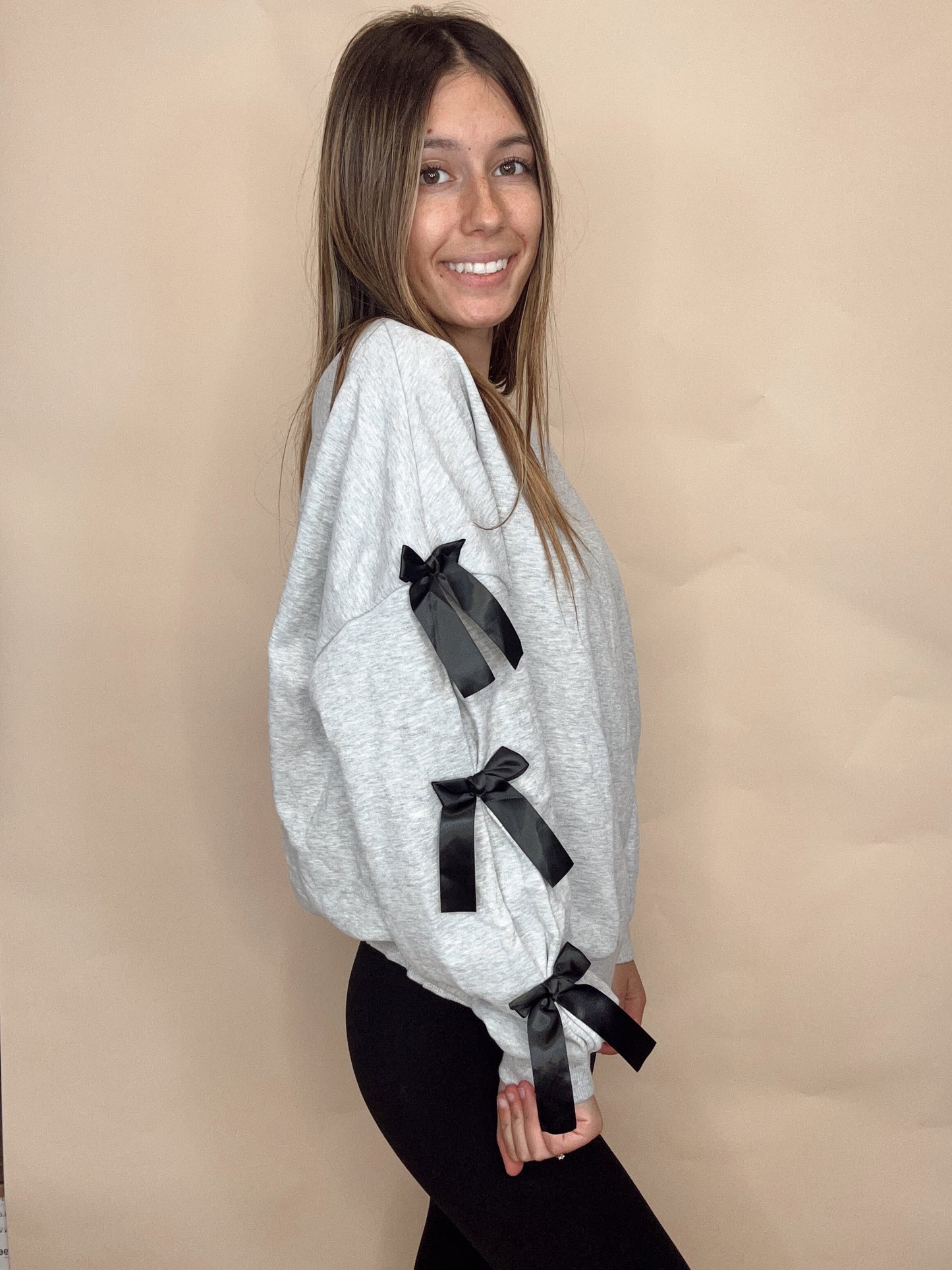 Picture Perfect Bow Sweater