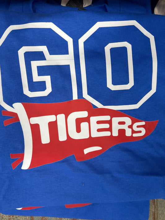 Go Tigers Flag Graphic Tee