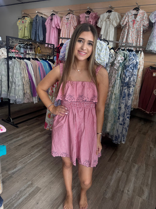 Firecracker Striped Dress