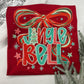 Jingle Bell Bow Graphic Tee