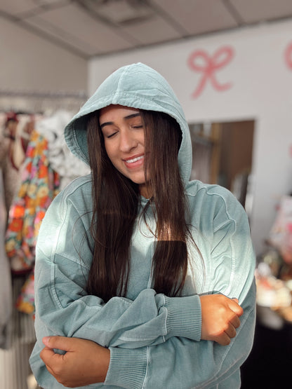 Look at Me Hoodie - Ash Blue